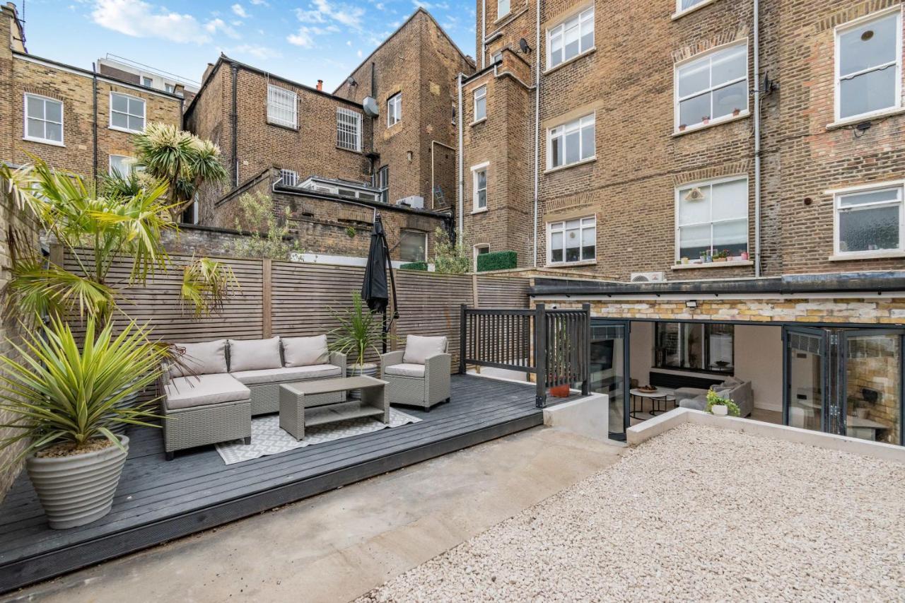 Modern Garden Flat With Private Parking Apartment Londra Exterior foto